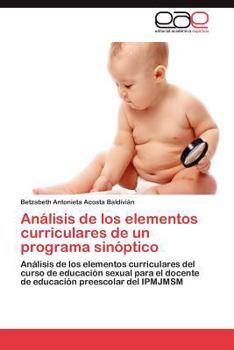 Paperback Analisis de Los Elementos Curriculares de Un Programa Sinoptico [Spanish] Book