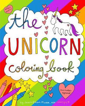 Paperback The Unicorn Coloring Book: a magic-filled coloring book for grown-ups Book