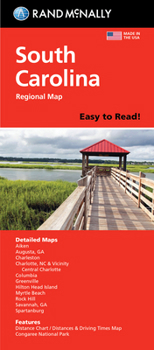 Loose Leaf Rand McNally Easy to Read: South Carolina State Map Book