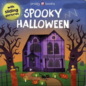 Board book Sliding Pictures: Spooky Halloween Book