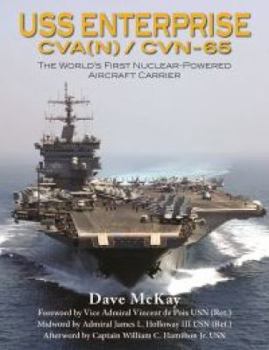 Hardcover USS Enterprise CVN-65 Book