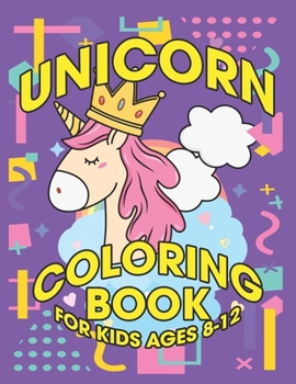 Unicorn Coloring Book: Adorable Lovely Unicorns Marble Themed Gifts from Mom Dad to Childrens