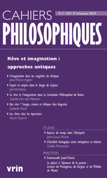 Paperback Reve Et Imagination: Approches Antiques [French] Book