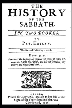 Paperback The History of the Sabbath Book