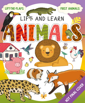 Board book My First Lift-The-Flap: Animals Book