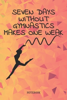 Paperback Notebook: I Love Sport Gymnastics Planner / Organizer / Lined Notebook (6" x 9") Book