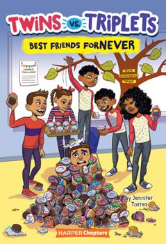 Paperback Twins vs. Triplets #3: Best Friends Fornever Book