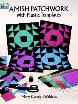 Paperback Amish Patchwork with Plastic Templates Book