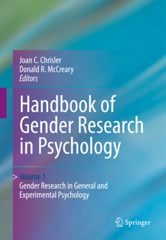 Hardcover Handbook of Gender Research in Psychology Book