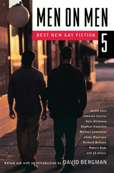 Paperback Men on Men 5: Best New Gay Fiction Book