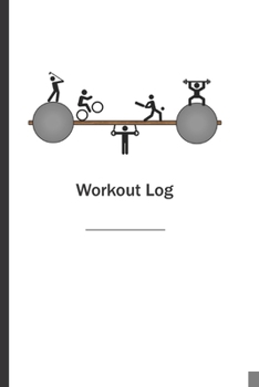 Paperback Workout log Book