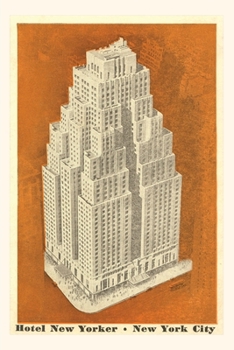 Paperback Vintage Journal Hotel New Yorker, New York City Book