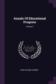Paperback Annals Of Educational Progress; Volume 2 Book