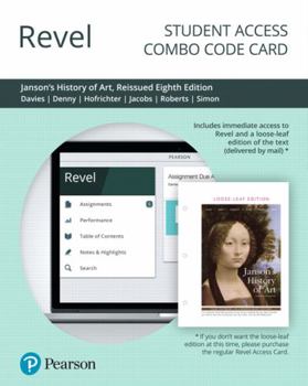 Printed Access Code Revel for Janson's History of Art: The Western Tradition, Reissued Edition -- Combo Access Card Book