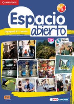 Paperback Espacio Abierto Niveau 2 Livre de l'Élève + CD-ROM Et Accès À Eleteca [With Access Code] [Spanish] Book