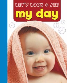 Board book Let's Look and See: My Day Book