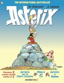 Paperback Asterix Omnibus Vol. 8: Collecting Asterix and the Great Crossing, Obelix and Co, Asterix in Belgium Book