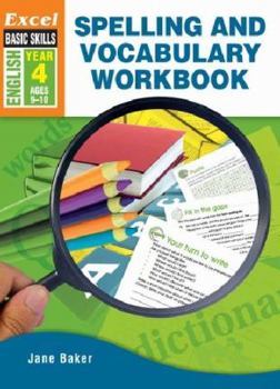 Paperback Spelling and Vocabulary Workbook Book