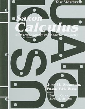 Paperback Calculus Test Masters Book