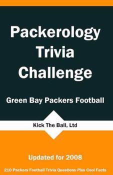 Paperback Packerology Trivia Challenge: Green Bay Packers Football Book
