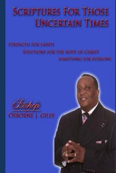 Paperback Scriptures for Those Uncertain Times Book