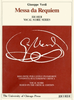 Paperback Messa Da Requiem: Piano-Vocal Score Book