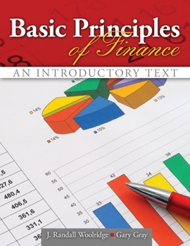 Paperback Basic Principles of Finance: An Introductory Text Book