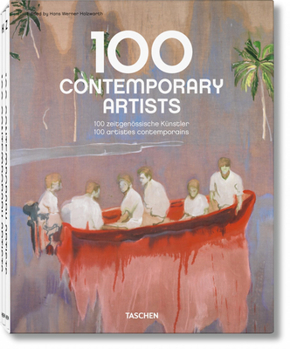 Hardcover 100 Contemporary Artists A-Z Book