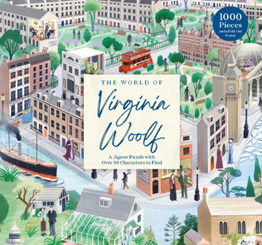 Misc. The the World of Virginia Woolf 1000 Piece Puzzle: A Jigsaw Puzzle Book