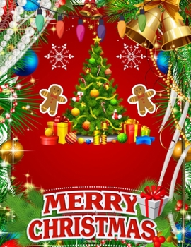 Merry Christmas: An Adult Coloring Book with Fun, Easy, and Relaxing Designs
