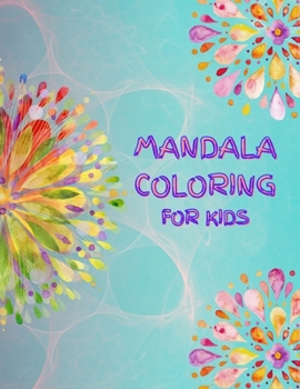 Paperback Mandala Coloring for Kids Book