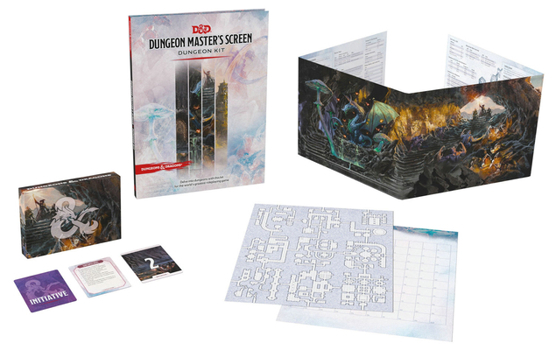 Board Game D&d Dungeon Masters Screen: Dungeon Kit (Dungeons & Dragons DM Accessories) Book