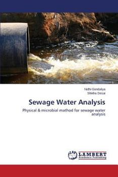 Paperback Sewage Water Analysis Book