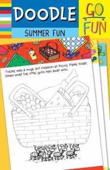 Paperback Go Fun! Doodle Summer Fun Book