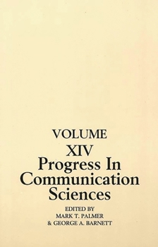 Paperback Progress in Communication Sciences, Volume 14: Mutual Influence in Interpersonal Communication Book