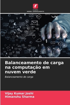 Paperback Balanceamento de carga na computação em nuvem verde [Portuguese] Book