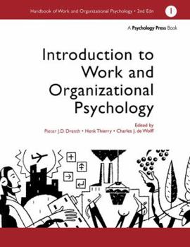 Hardcover A Handbook of Work and Organizational Psychology: Volume 1: Introduction to Work and Organizational Psychology Book