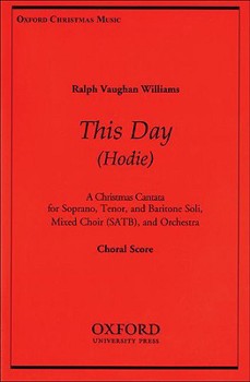 Sheet music Hodie (This Day) Book