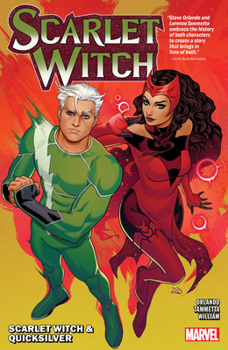 Paperback Scarlet Witch by Steve Orlando Vol. 3: Scarlet Witch & Quicksilver Book