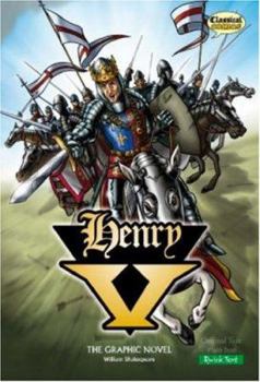 Paperback Henry V The Graphic Novel: Quick Text Book