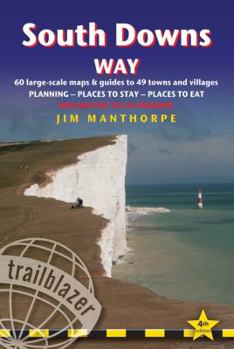 Paperback South Downs Way: Winchester to Eastbourne Book