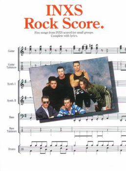 Paperback Inxs Rock Score: With Lyrics, Complete Score & Lyrics Book