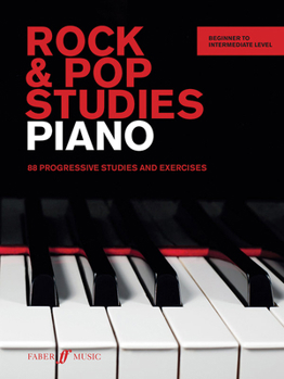 Paperback Rock & Pop Studies Piano: 80 Progressive Studies and Exercises Book