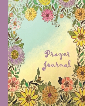 Paperback Prayer Journal: A Simple Guide to Prayer, Praise and Reflection (Purple, 8x10) Book