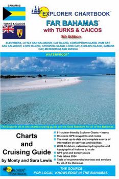 Spiral-bound 2023 Explorer Chartbook Far Bahamas and Turks & Caicos, 9th Edition Book