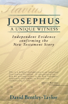 Paperback Josephus: A Unique Witness Book