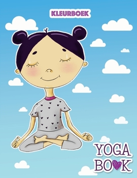 Paperback Yoga Book: Kleurboek [Dutch] Book