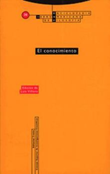 Paperback El conocimiento: Vol. 20 [Spanish] Book