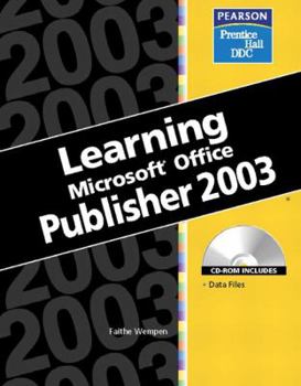 Spiral-bound Learning Microsoft Office Publisher 2003 [With CDROM] Book