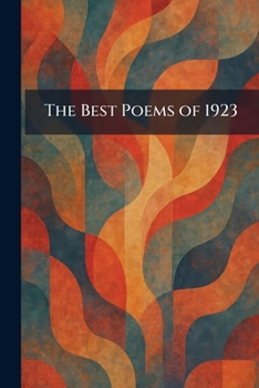Paperback The Best Poems of 1923 Book